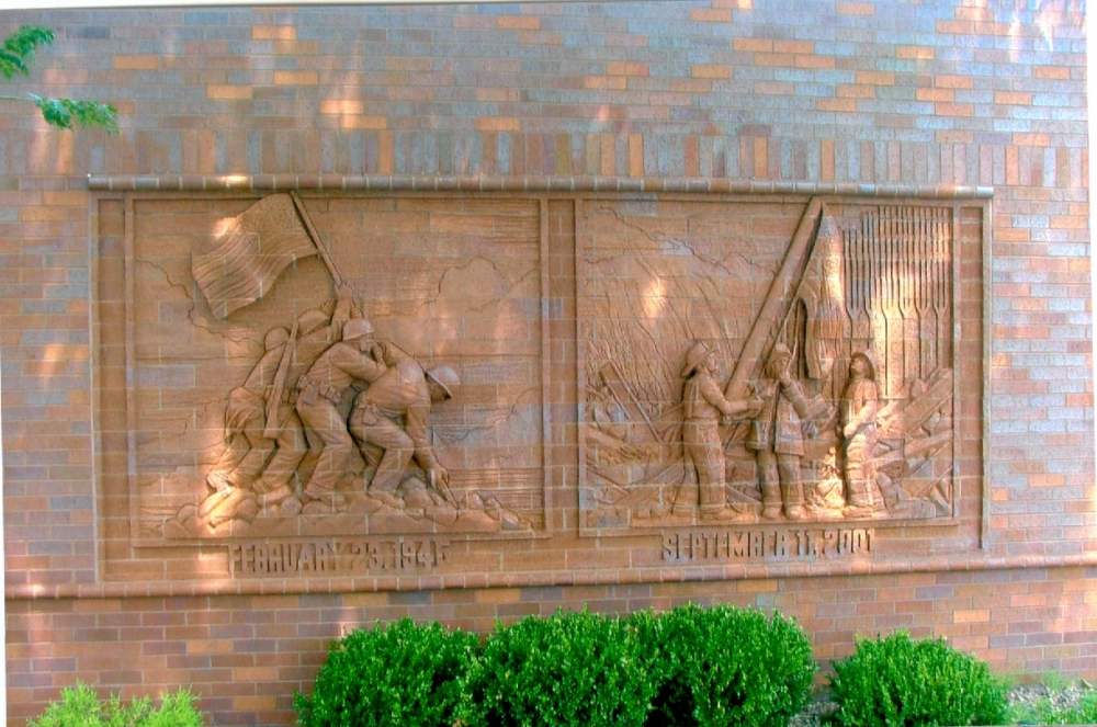 Miller Brick Flag Raising Monument
